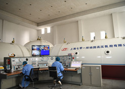 2020年2月，esb世博网东风总医院使用高压氧舱技术治疗新冠肺炎。